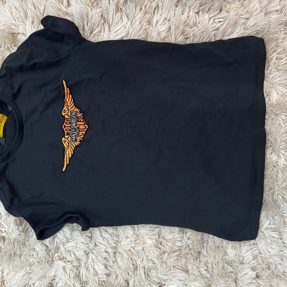 Harley-Davidson Tops - Harley-Davidson Wing Logo Tee | Size M women’s